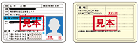 本人確認資料(サンプル)