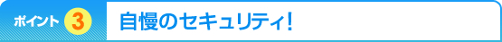 �|�C���g3�@ �����̃Z�L�����e�B�I