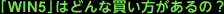 �uWIN5�v�͂ǂ�Ȕ�����������́H