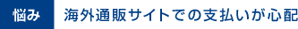 �Y�݁@�C�O�ʔ̃T�C�g�ł̎x�������S�z